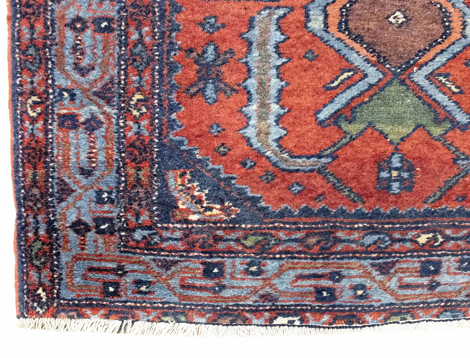3 x 17 Vintage Lilian Persian Wool Rug - Image 6