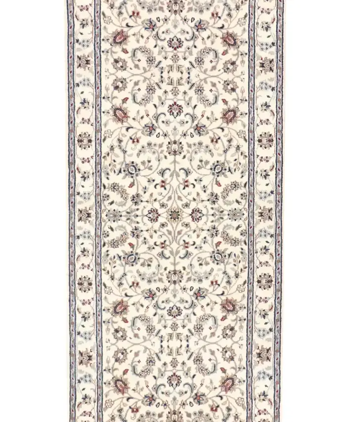 3 x 7 nain india wool area rug - pineville rug gallery - charlotte nc