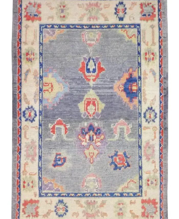 4 x 6 Oushak Turkish Wool Oriental Area Rug - pineville rug gallery - charlotte nc