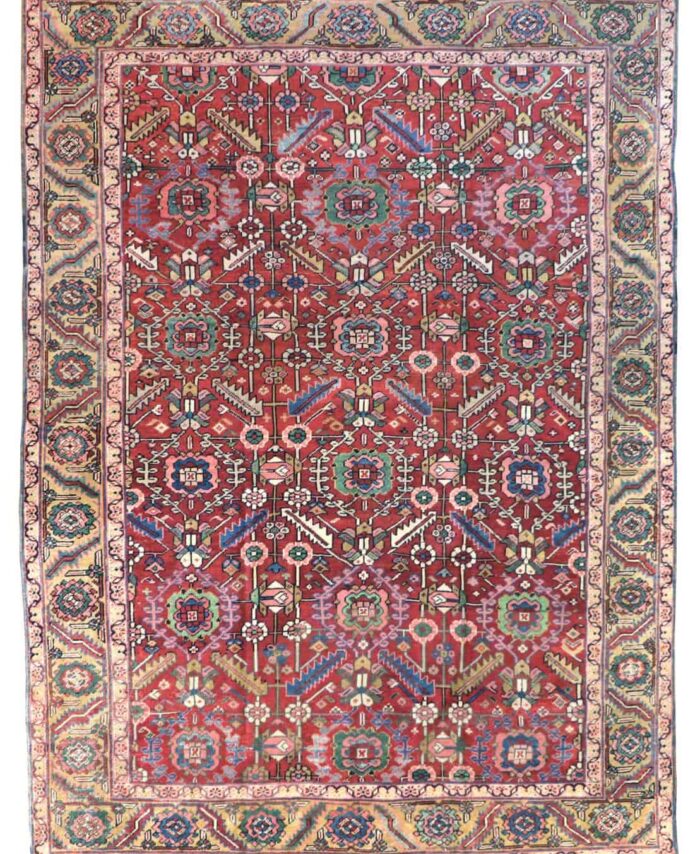 9 x 12 Antique Bakhshayesh Persian Wool Rug