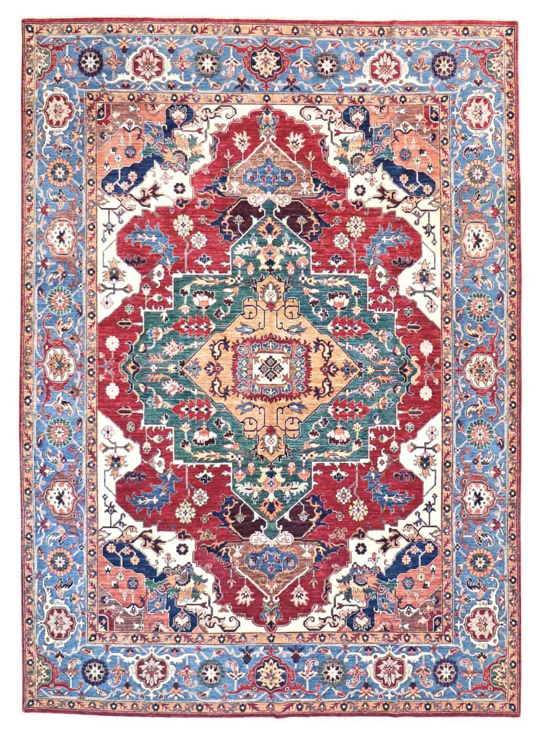 9 x 12 New Kazak Pakistan Wool Rug
