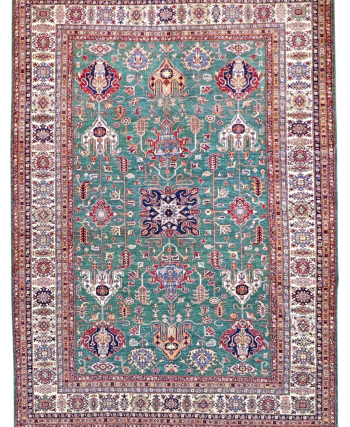 9 x 12 New Kazak Pakistan Wool Rug