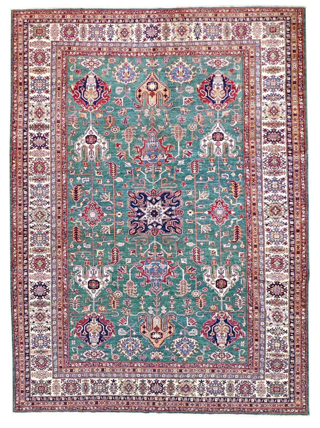 9 x 12 New Kazak Pakistan Wool Rug