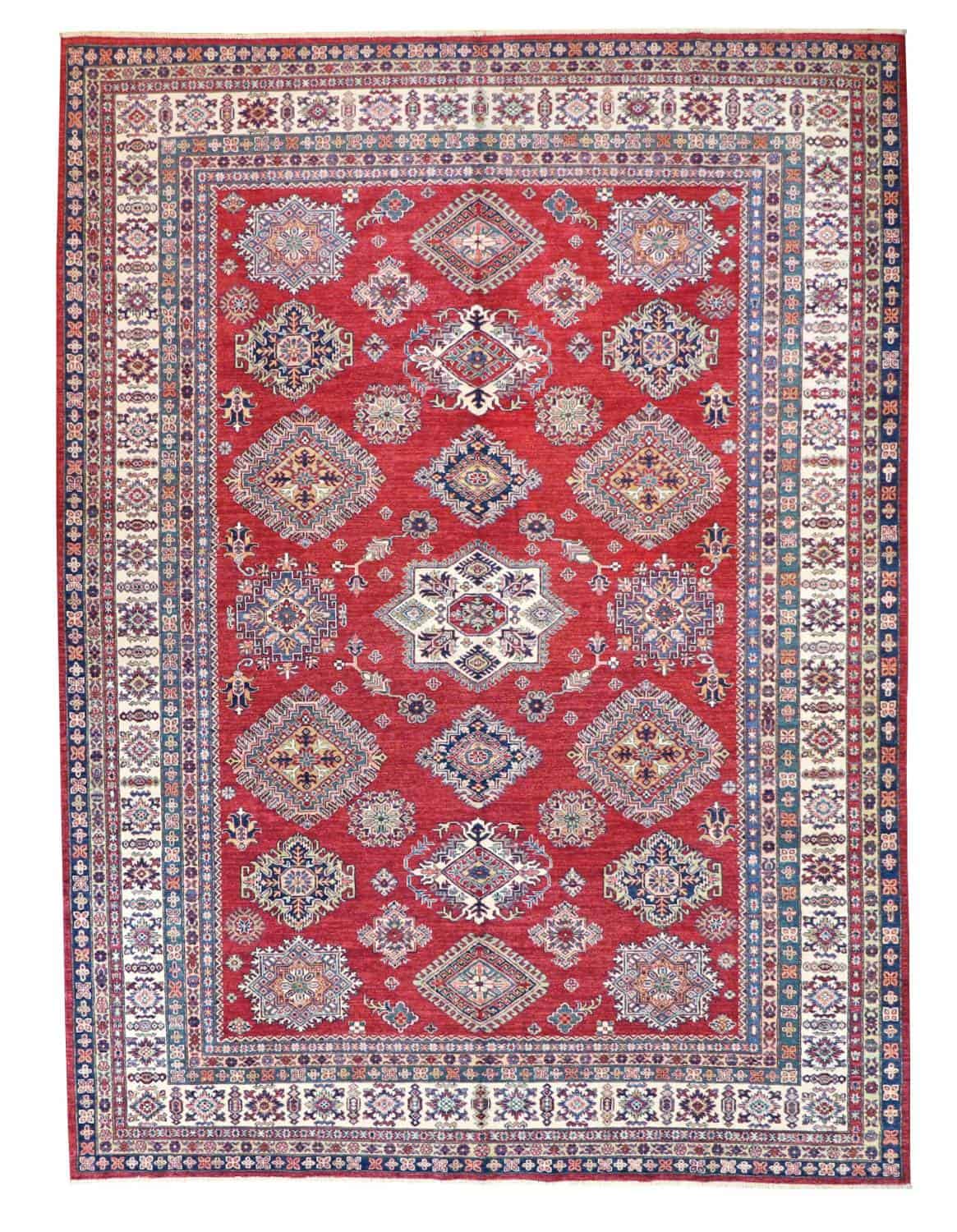 9 x 12 New Kazak Pakistan Wool Rug