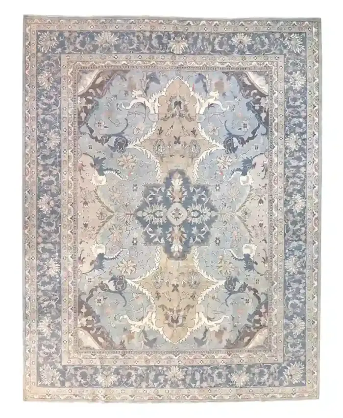 9 x 12 New Oushak Pakistan Wool Area Rug - pineville rug gallery - charlotte nc