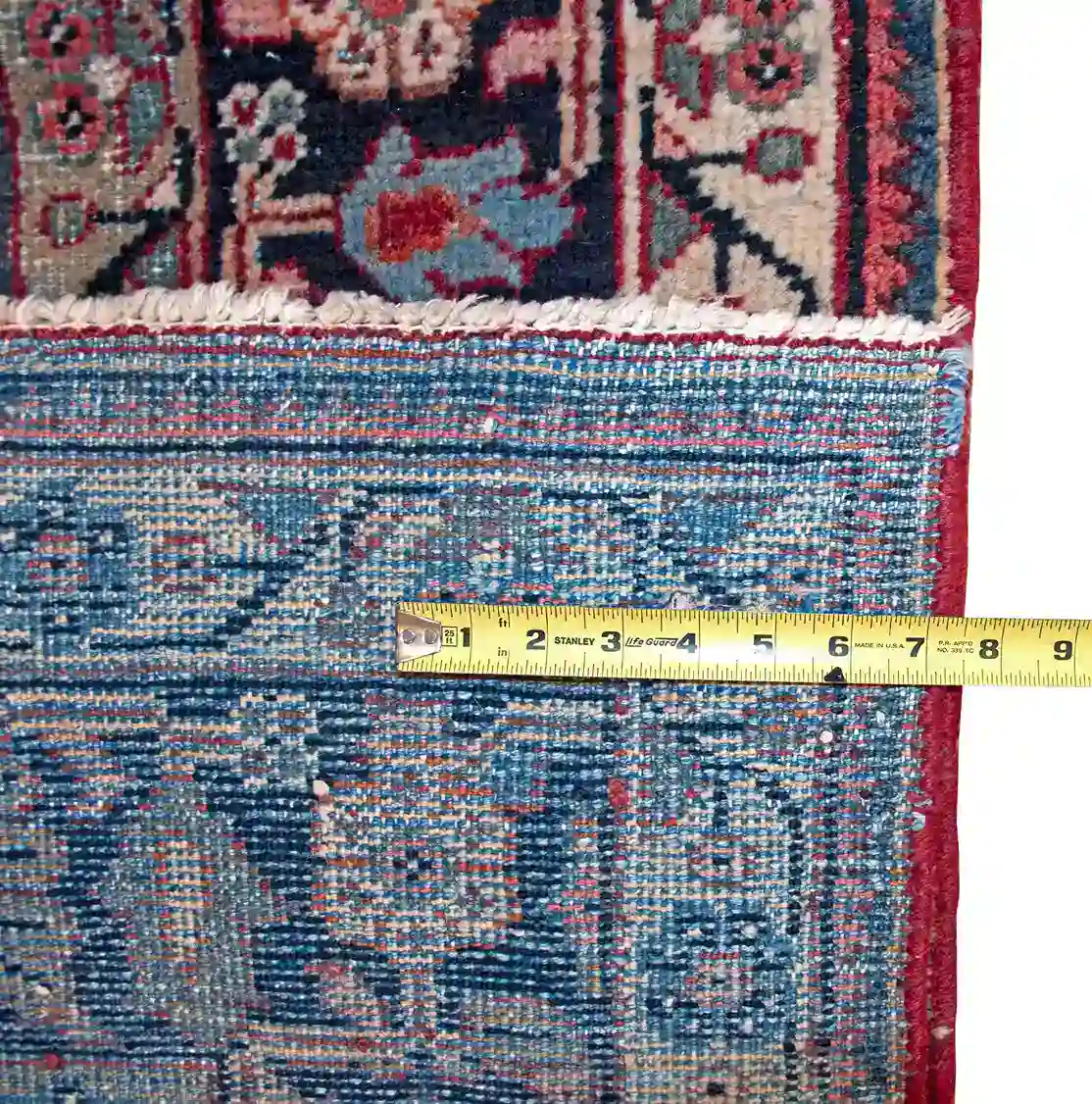 9 x 11 Antique Mahal Persian Wool Area Rug