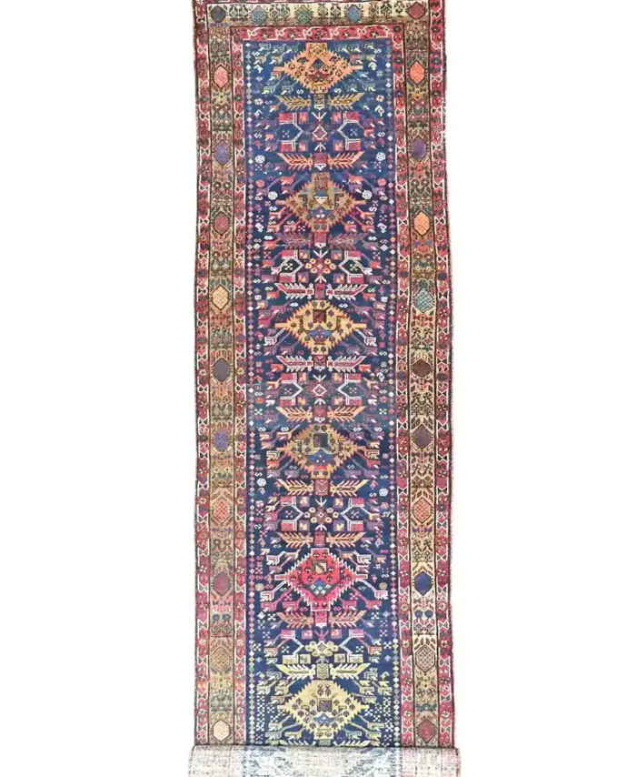 4 x 15 Antique Malayer Persian Rug