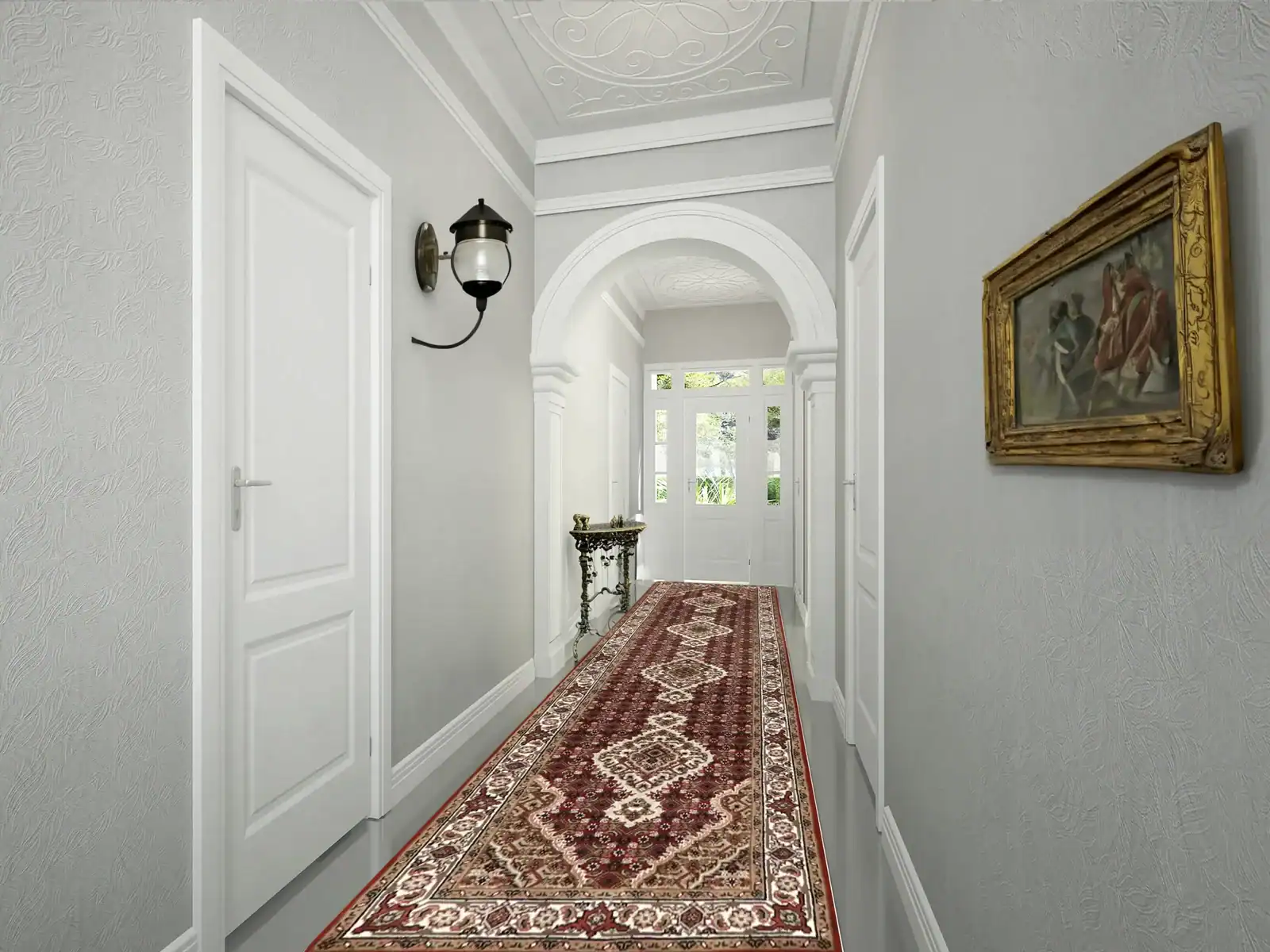 3 x 10 New Tabriz Indian Wool Rug - Image 2