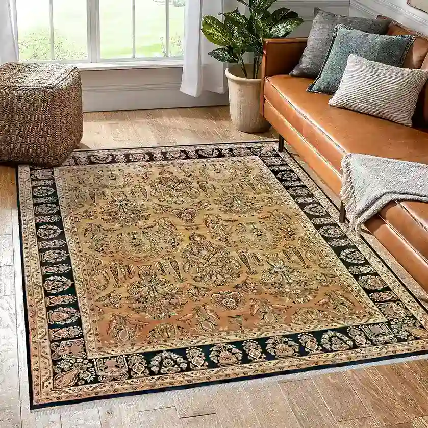 8-x-11-Agra-India-Wool-Rug-m