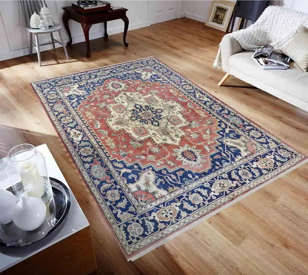 9 x 12 New Heriz India Wool Rug - Image 2