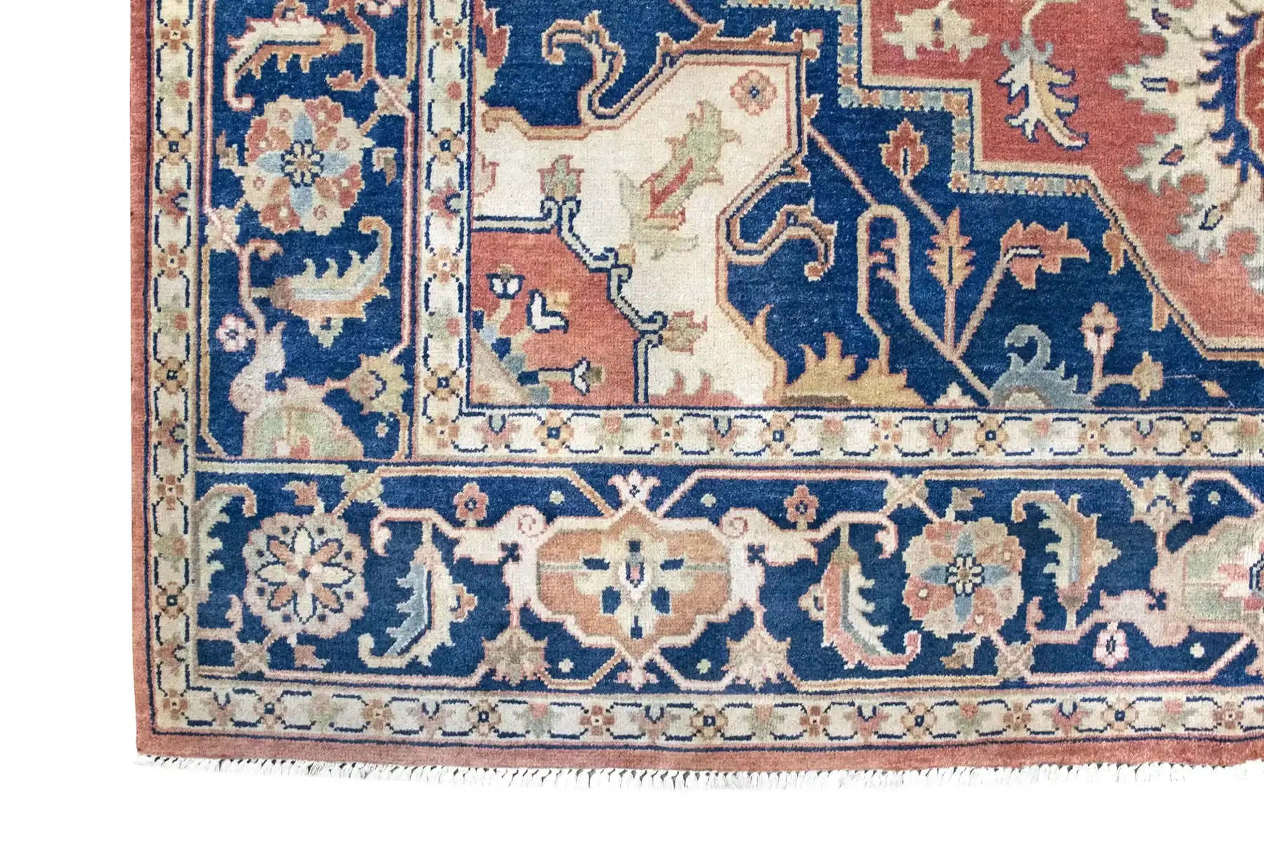 9 x 12 New Heriz India Wool Rug - Image 5