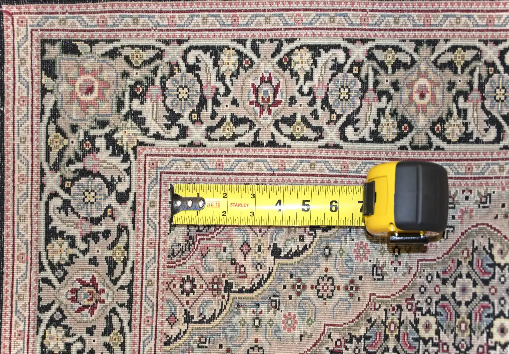 3 x 8 Tabriz Persian Wool Rug - Image 3