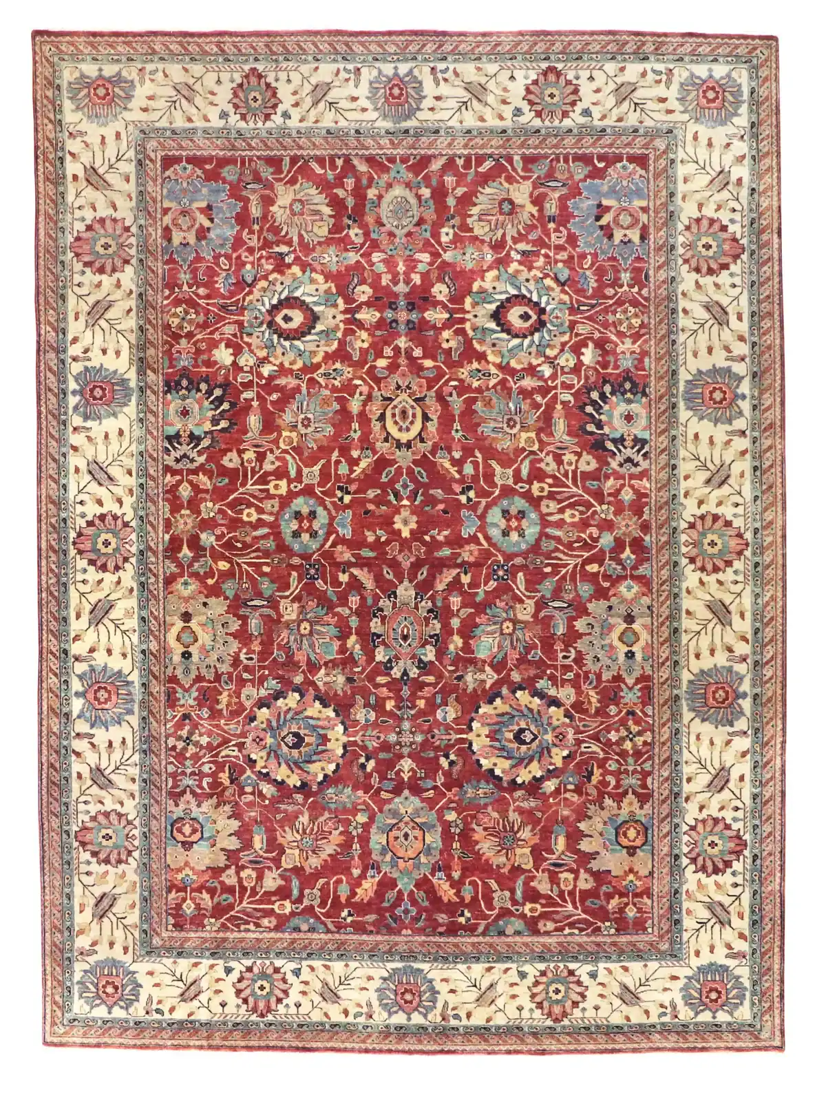 8 x 11 Mahal India Wool Rug