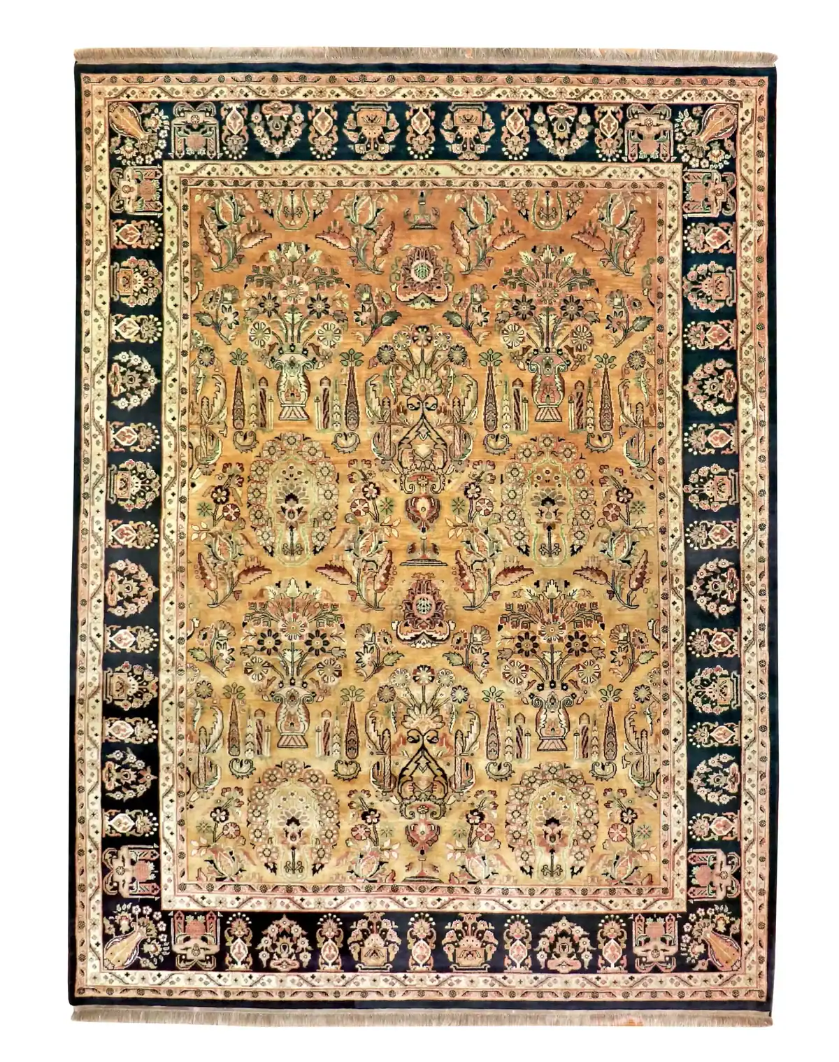 8 x 11 Agra Indian Wool Rug