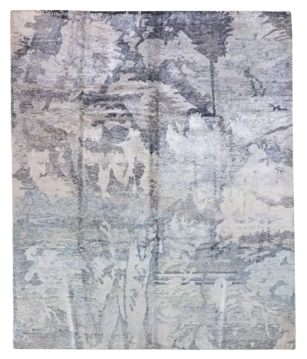 8 x 10 Handmade Knots Tibetan Rug Design Details - pineville rug gallery - charlotte nc