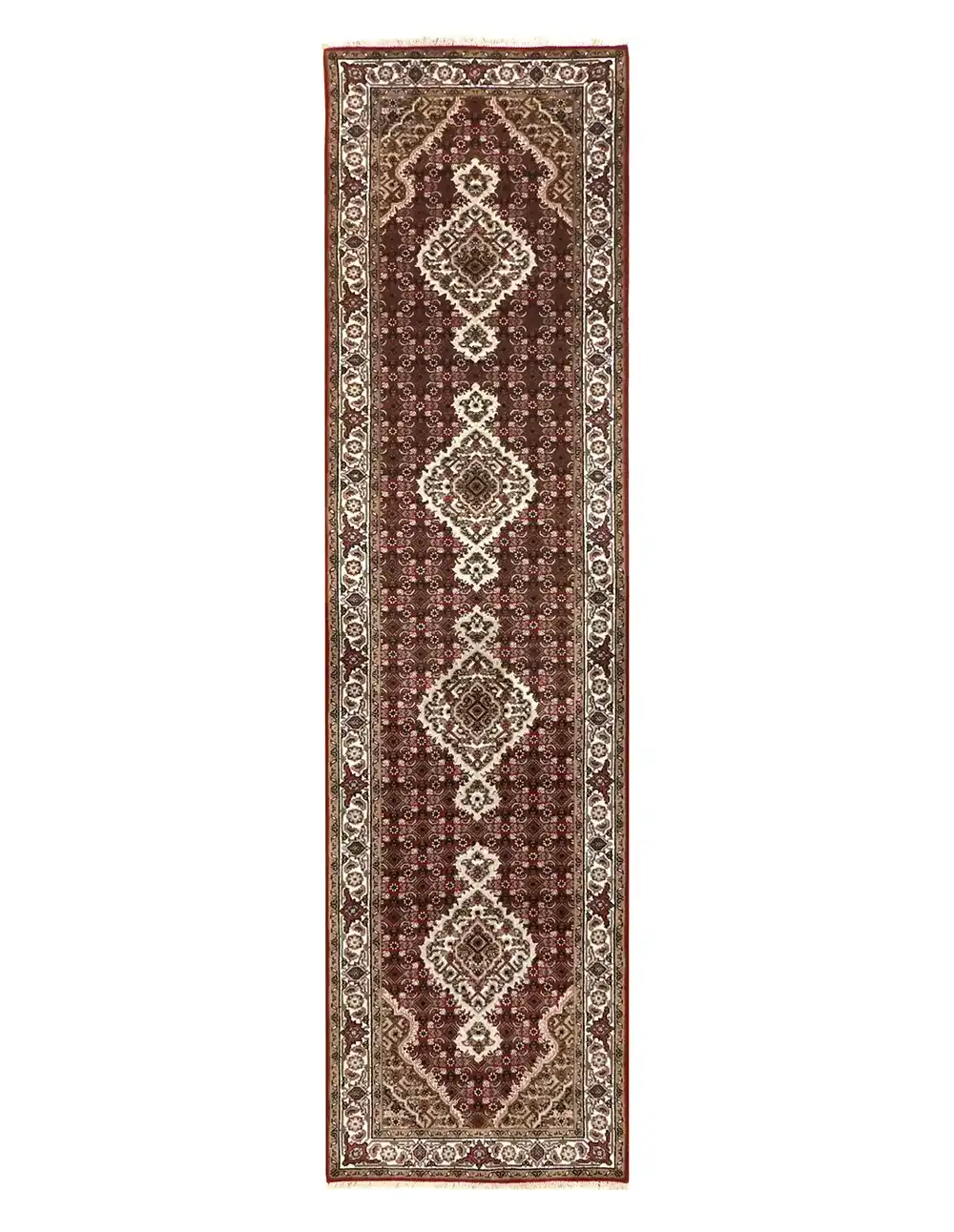 3 x 10 New Tabriz Indian Wool Rug