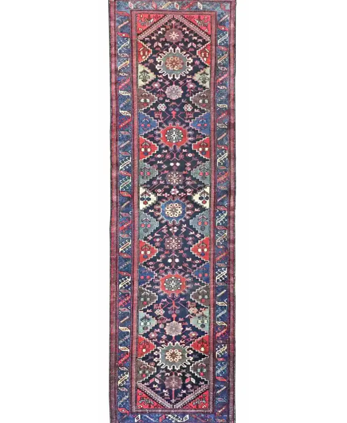 3 x 11 Antique Malayer Persian Wool Rug