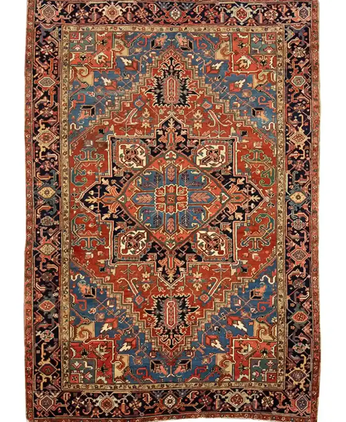 7 x 10 Classic Antique Heriz Rug